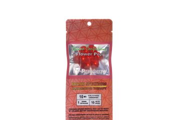 Canna Confections Flower Pop Strawberry