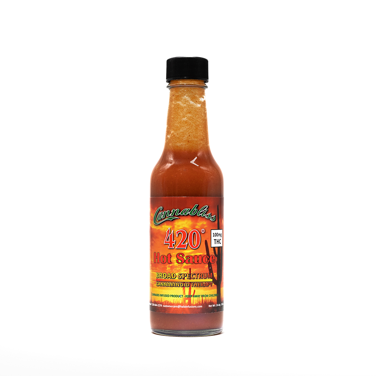 Cannabliss 420 hot sauce