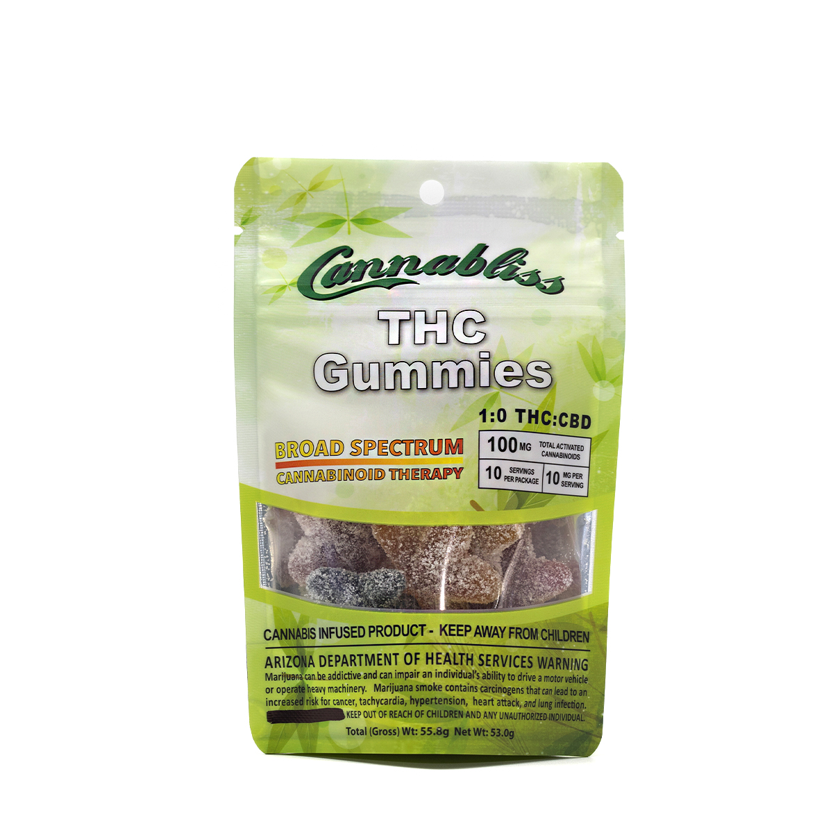 Cannabliss THC gummies1