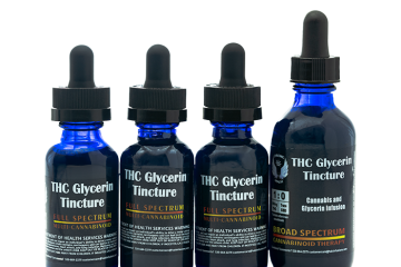 Chronic Health THC Tincture Family - STOCK - Halo Infusions