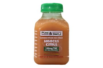 Pure Simple Hibiscus Citrus Just Juice