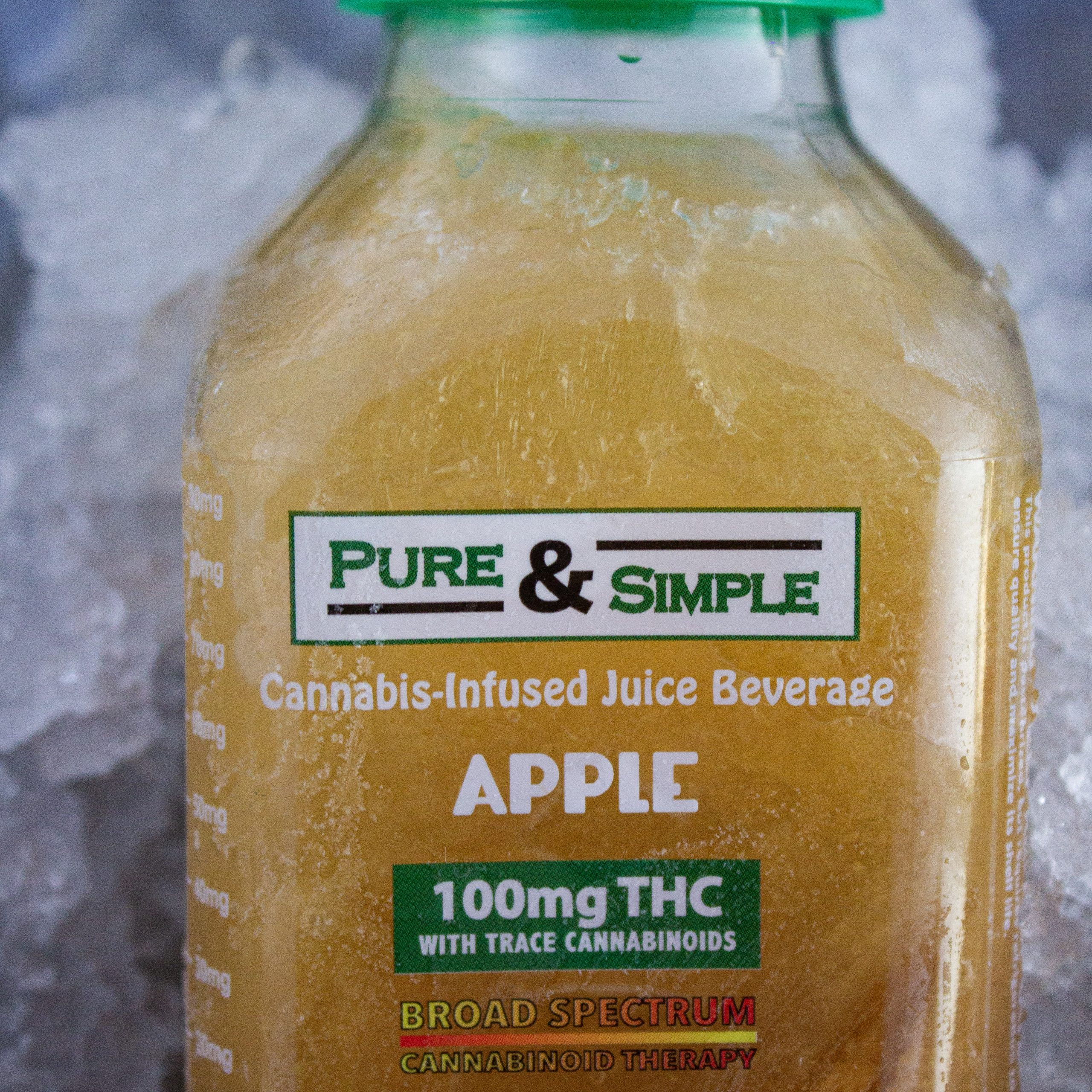 Pure_Simple_Juices-Apple-100mg-Halo_Infusions