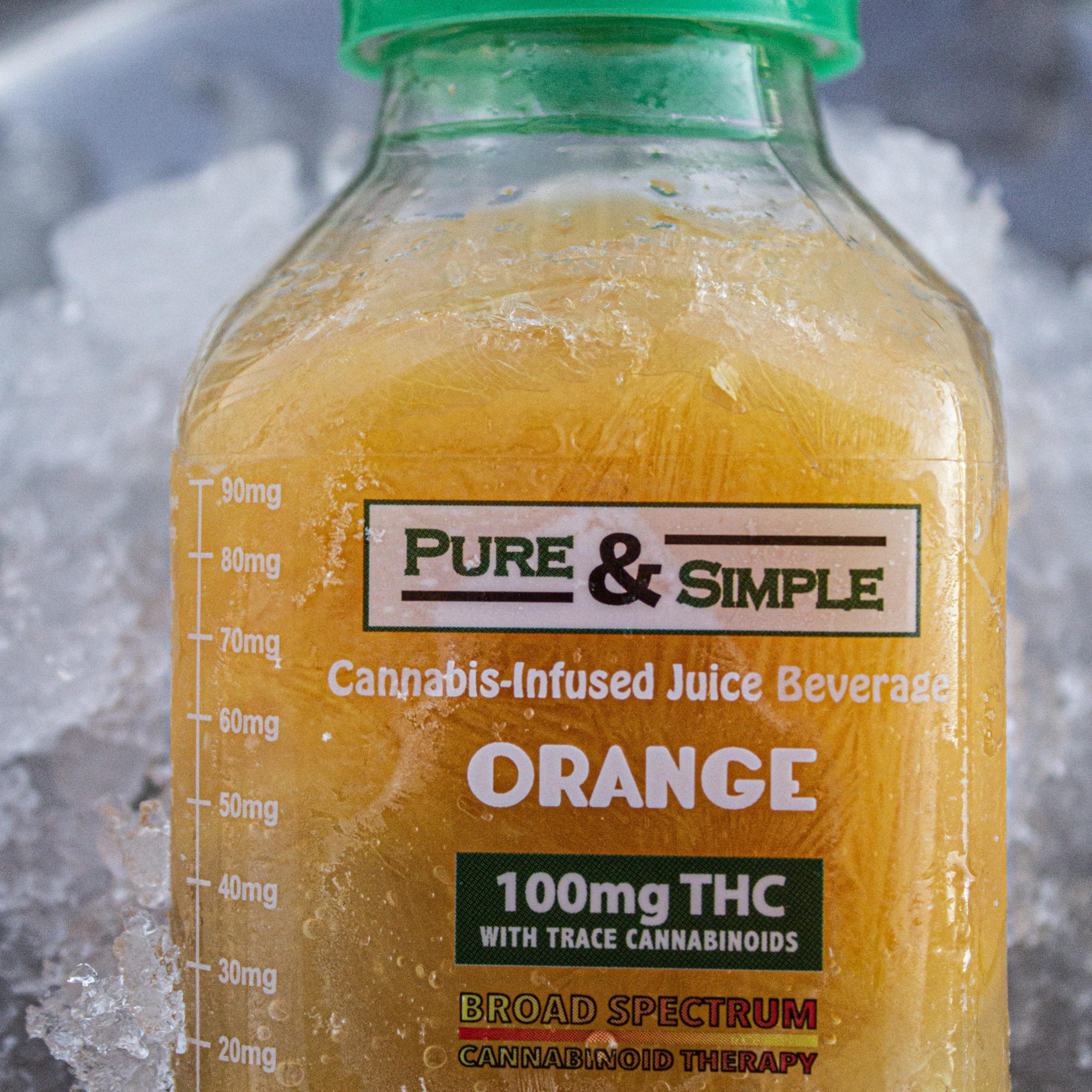 Pure_Simple_Juices-Orange-100mg-Halo_Infusions
