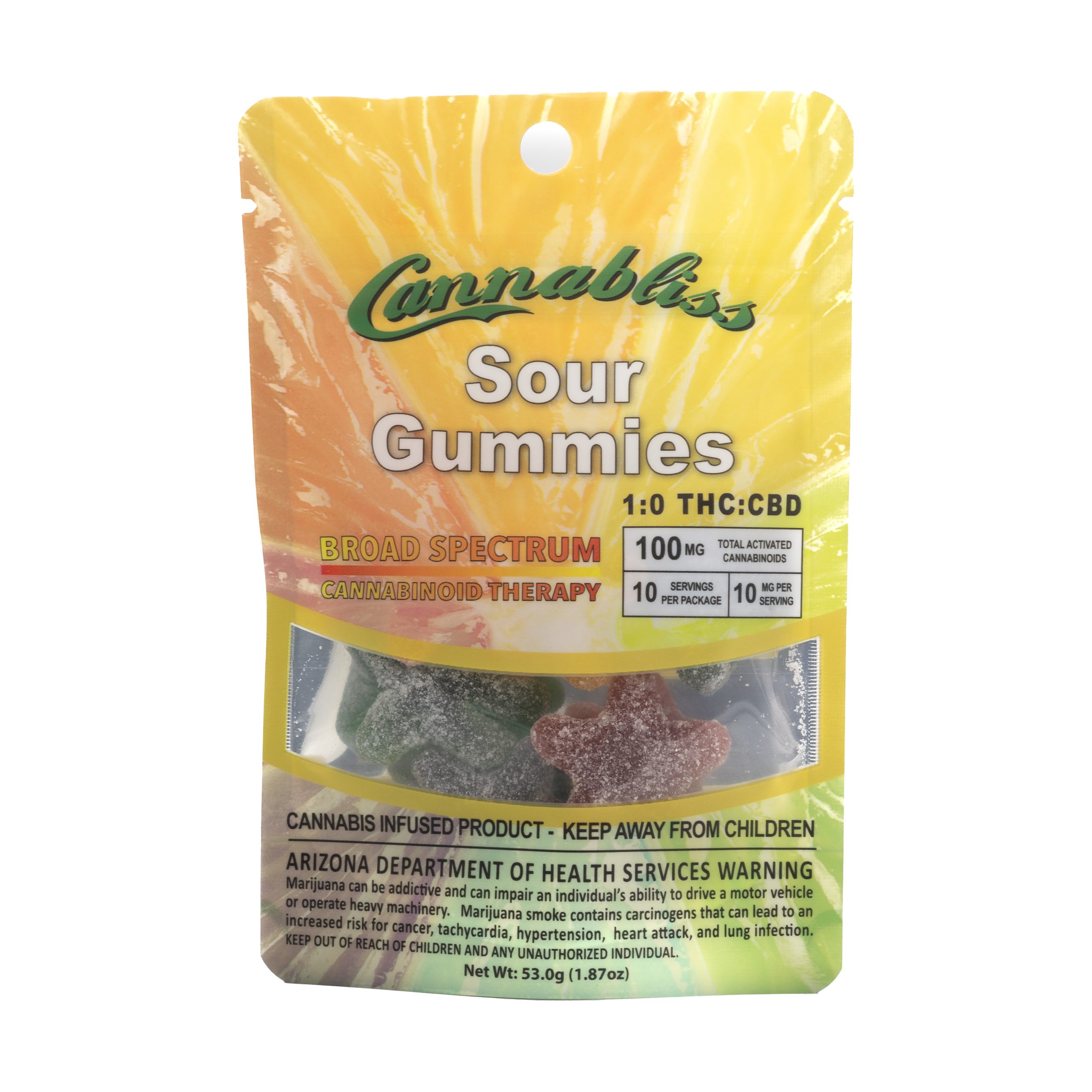 cannabliss sour gummies