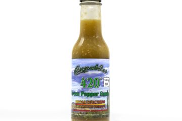 Cannabliss 420 green pepper sauce