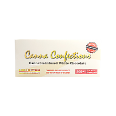 Canna Confections White Chocolate 500mg Trans