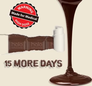 NEW Canna Confections, 500mg Chocolate Bar, Halo Infusions