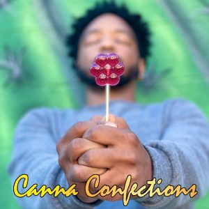 canna confections, flower pops,