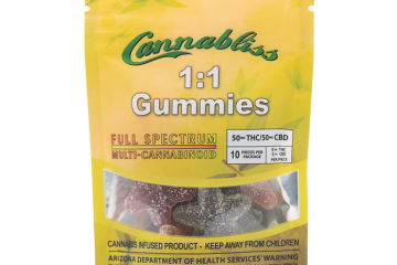 Cannabliss 1-1 Gummies 100mg - stock - Halo Infusions