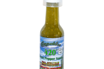 Cannabliss 420 Green Pepper Sauce - stock - Halo Infusions