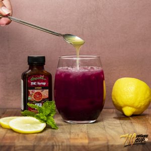 10-minute mocktail, Cannabliss Citrus Syrup, halo infusions