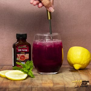 10-minute mocktail, Cannabliss Citrus Syrup, halo infusions