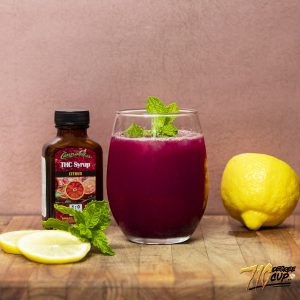 10-minute mocktail, Cannabliss Citrus Syrup, halo infusions