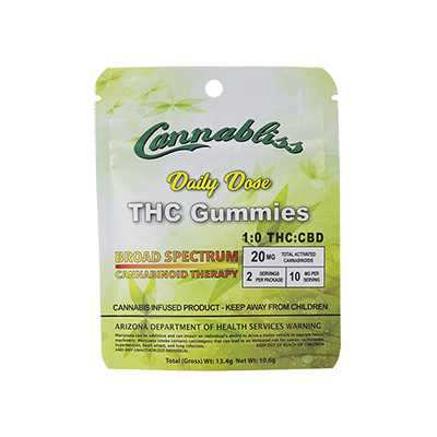 Cannabliss Daily Dose THC Gummies