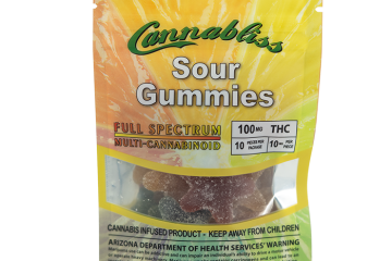 Cannabliss Sour Gummies 100mg - stock - Halo Infusions