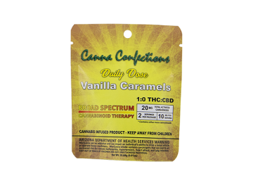 Daily Dose Caramels Transparent Canna Confections