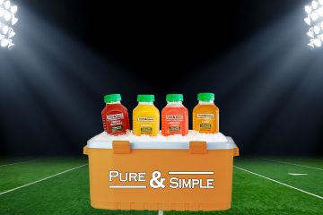 stay high-drated, pure & simple juices Super Bowl, Halo Infusions