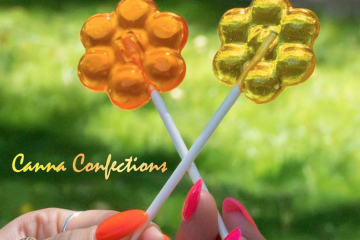 Life's little treats Canna Confections flower pops Halo Infusions