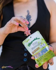 savor the rainbow, Cannabliss THC Gummies 10-pack PRIDE Halo Infusions