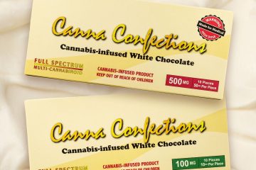 Velvety Waves Canna Confections White Chocolate Creamy 82223