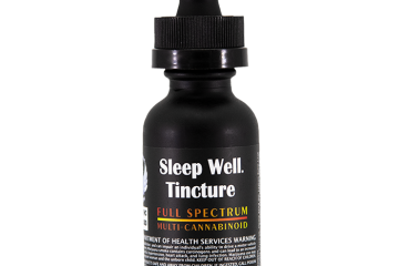 Chronic Health Sleep Well Tincture Transparent background - STOCK - Halo Infusions