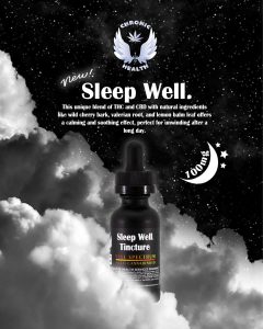 Dropping Today Sleep Well Tincture launch date Say yes to sleep Halo Infusions