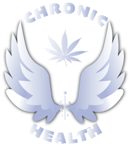 Chronic Health LOGO - Halo Infusions. 100mg THC CBD Tinctures Available in Arizona