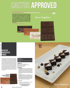 Holiday Recipe Canna Confections chocolate 100mg. full spectrum. halo infusions. best edibles in arizona. tucson edibles