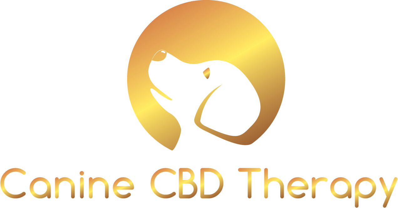 Canine CBD Therapy Logo. Halo Infusions. Full Spectrum