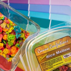 A Timeless, Fruity FavoriteCanna Confections Classic Rice Mellow. Halo Infusions. full spectrum. best edibles in arizona. tucson edibles
