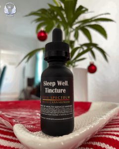Restful Holiday Season Chronic Health Christmas time is here Halo Infusions. full spectrum. best edibles in arizona. tucson edibles. best tincture for sleep