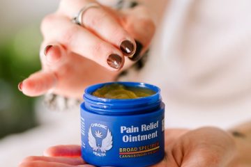 Small Amount Chronic Health Pain Relief Ointment little goes a long way Halo Infusions. full spectrum. best topical in arizona. tucson topical for pain relief