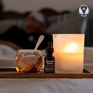 Under the Weather Chronic Health Sleep Well Tincture Say yes to sleep Halo Infusions. full spectrum. best tincture for sleep