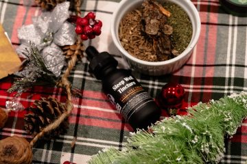 Chronic Health Sleep Well Tincture say yes to sleep Christmas Day Halo Infusions. full spectrum. best tincture for sleep