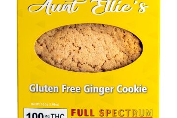 Aunt Ellie's Gluten Free Ginger Cookie 100mg THC