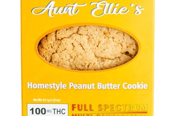 Aunt Ellie's Homestyle Peanut Butter Cookie 100mg THC