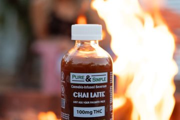 Get Lit Pure & Simple Chai Latte Fire - Halo Infusions. full spectrum. best edibles in arizona. tucson edibles
