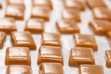 Canna Confections Caramel Close Up. Halo Infusions. full spectrum. 10mg. best edibles in arizona. tucson edibles