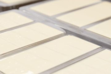 Behind the Scenes Canna Confections White Chocolate Trays. Halo Infusions. best edibles in arizona. tucson edibles