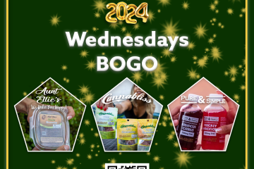 Natures Wonder Wednesdays BOGO - Halo Infusions. january 2024 dispensary specials. best edibles in tucson